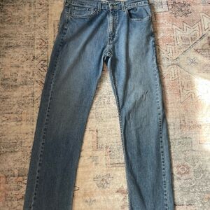 Signature by Levi Strauss Men's Straight Blue Jeans 34 X 32